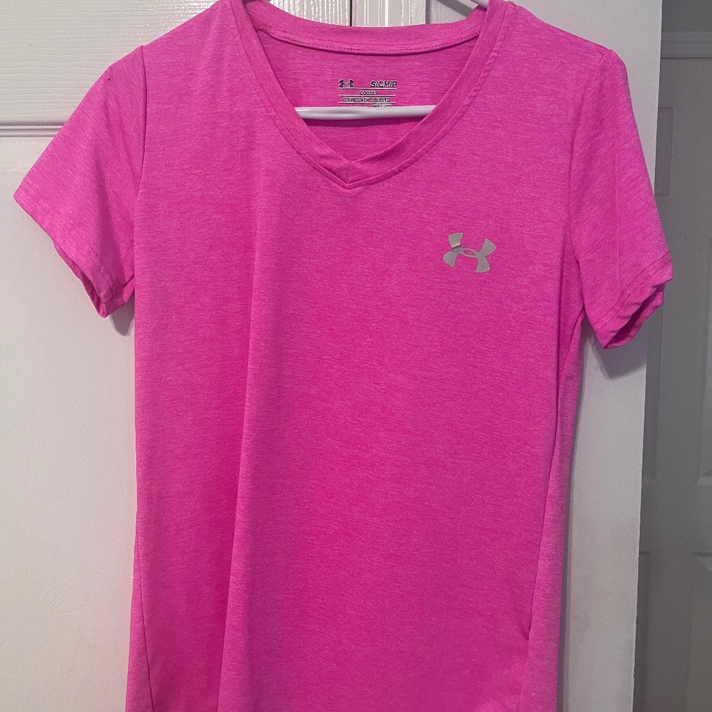 Under Armor Pink Athletic Top